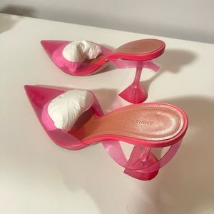 Amina Mauddi Holli Glass Sling Pump Sz 38